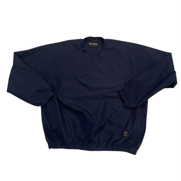 FootJoy Other - FootJoy Navy Blue V Neck Golf Pull Over Size L